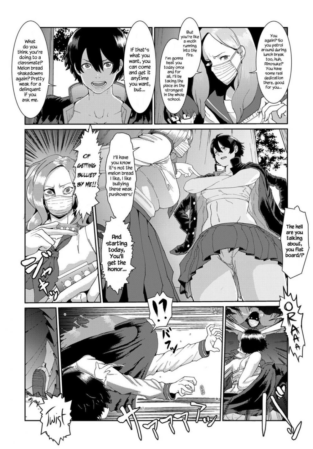 Hentai Manga Comic-The Tomboy's Girly Power Up   Plan-Read-2